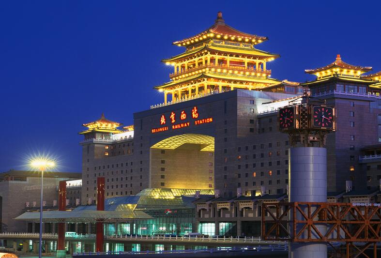北京西高铁led广告