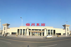 宿州东站高铁灯箱广告