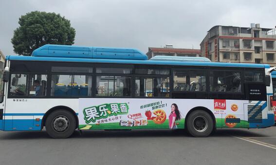 上海公交车广告