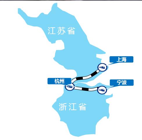 宁杭甬线高铁列车广告