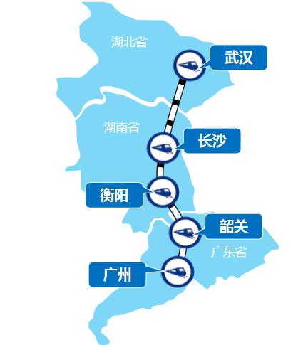 武广高铁列车广告