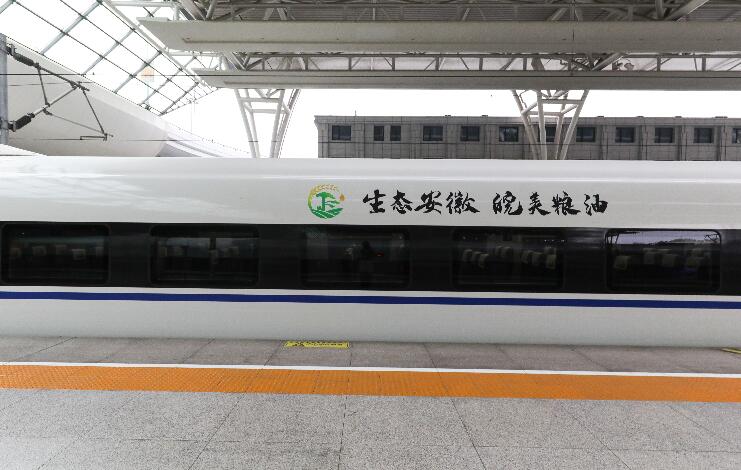 高铁外车身广告