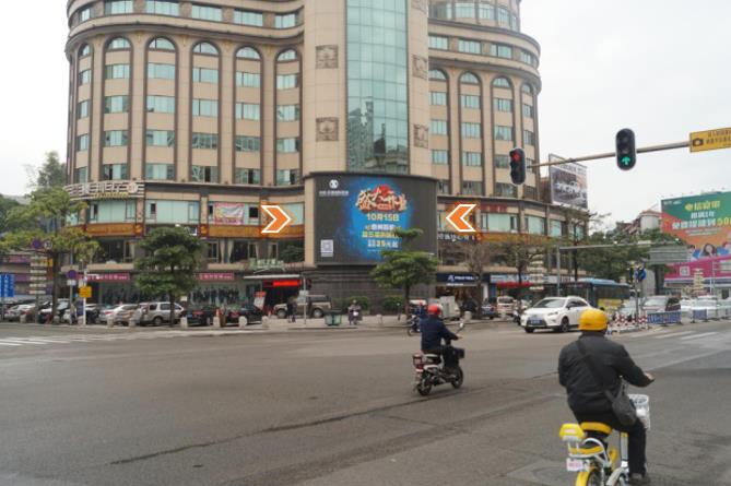 惠州源东国际LED屏广告