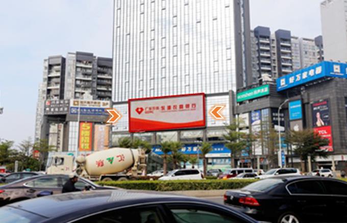 河源凯旋城LED屏广告