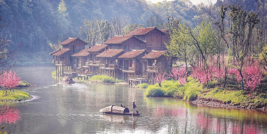 湖南常德桃花源风景名胜区广告