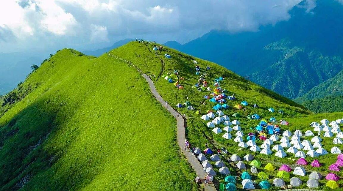 江西萍乡武功山风景名胜区广告