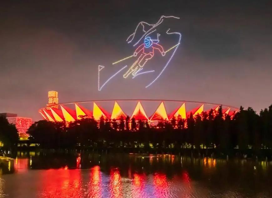 佛山无人机表演