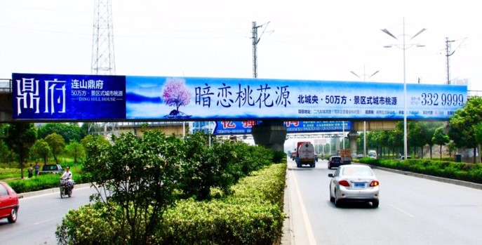襄阳路桥高炮广告