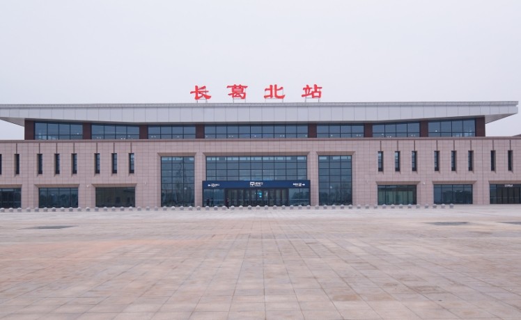 长葛北站高铁灯箱广告